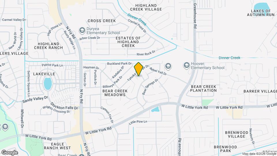 6410 Tabana Dr Map and Location Details