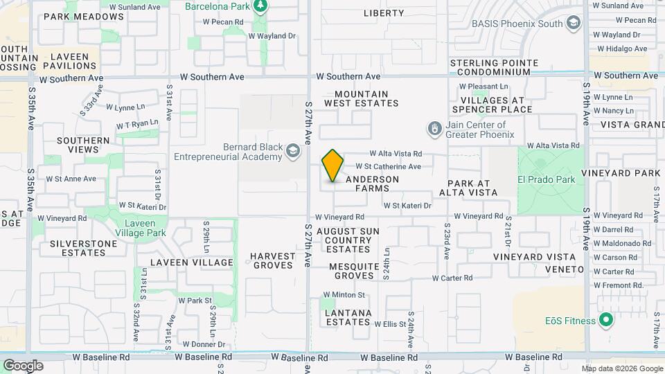 2614 W Apollo Rd, Unit 1313 Map and Location Details