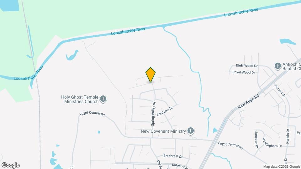 3325 Cedar Springs Dr Map and Location Details