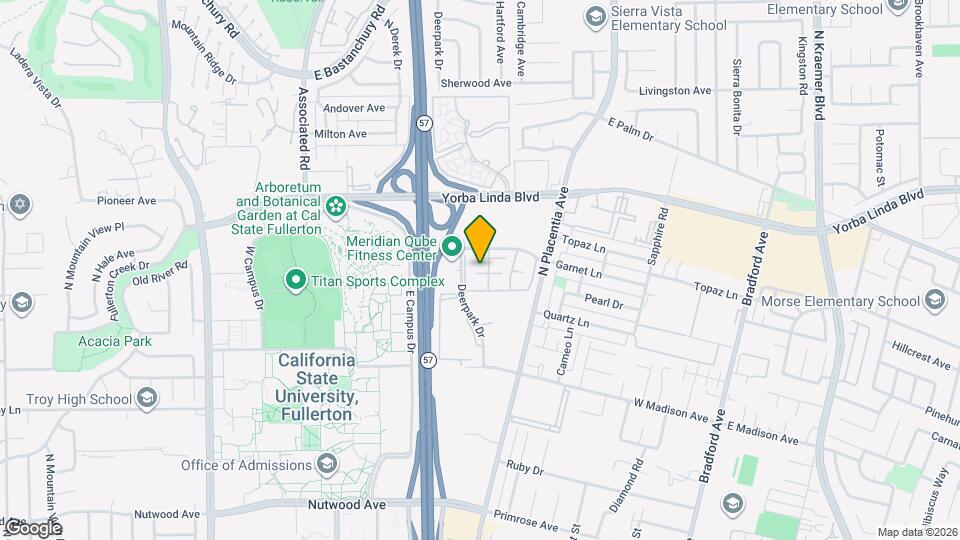 1520 Windsor Ln Map and Location Details