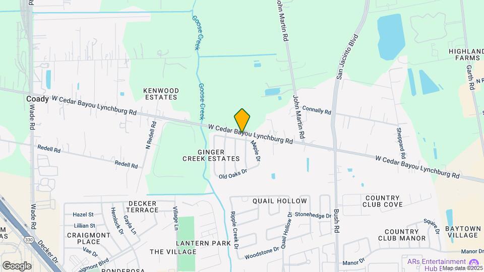 3402 Pecan Grove Dr Map and Location Details