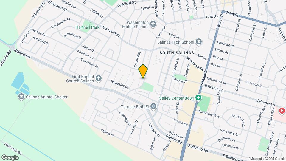 1044 Iverson St Map and Location Details