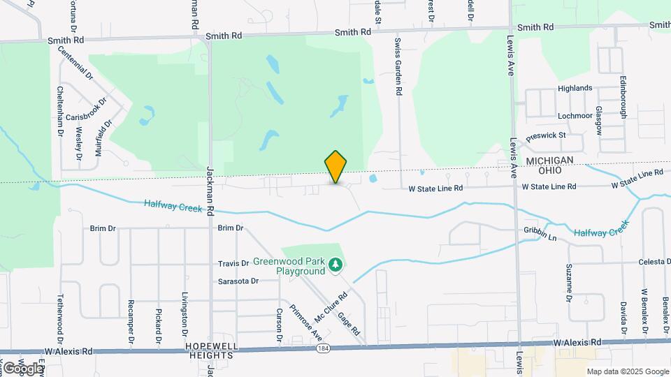 1357 Brooke Park Dr Map and Location Details