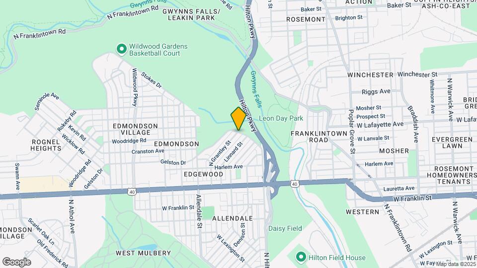 799 N Grantley St Map and Location Details