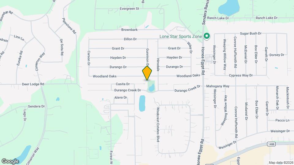 7002 Casita Dr Map and Location Details