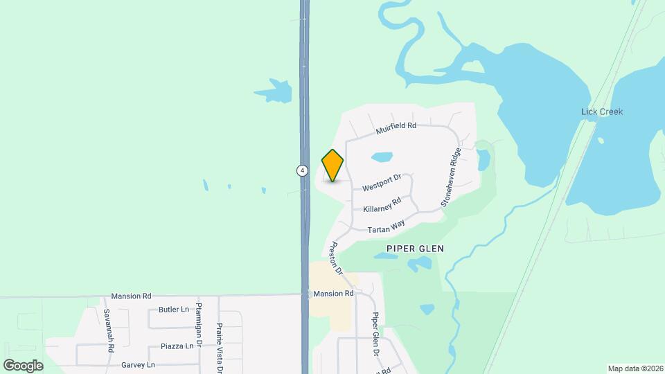 2812 Castlerock Ridge Mapa y Detalles de la Ubicación
