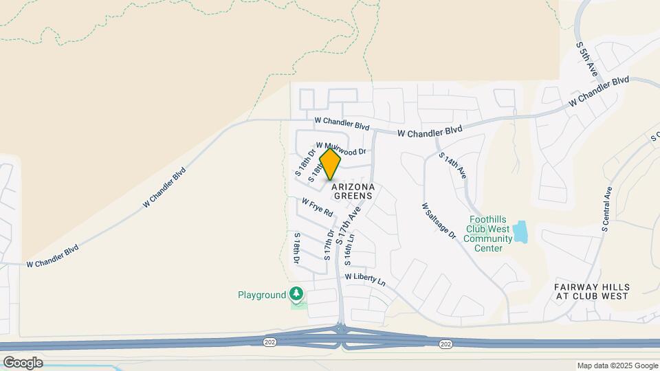 16205 S 17th Ln Map and Location Details