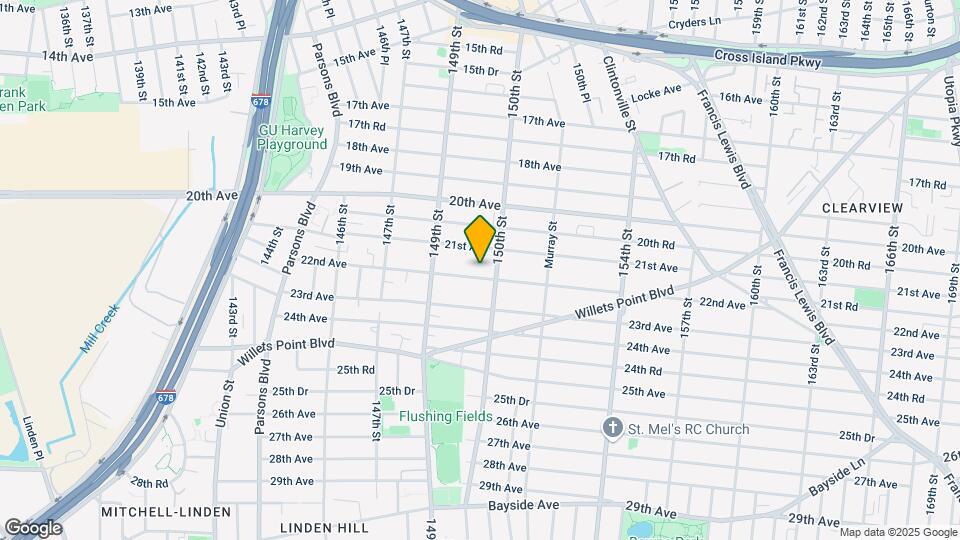 149-47 22nd Avenue Whitestone, NY 11357 Map and Location Details