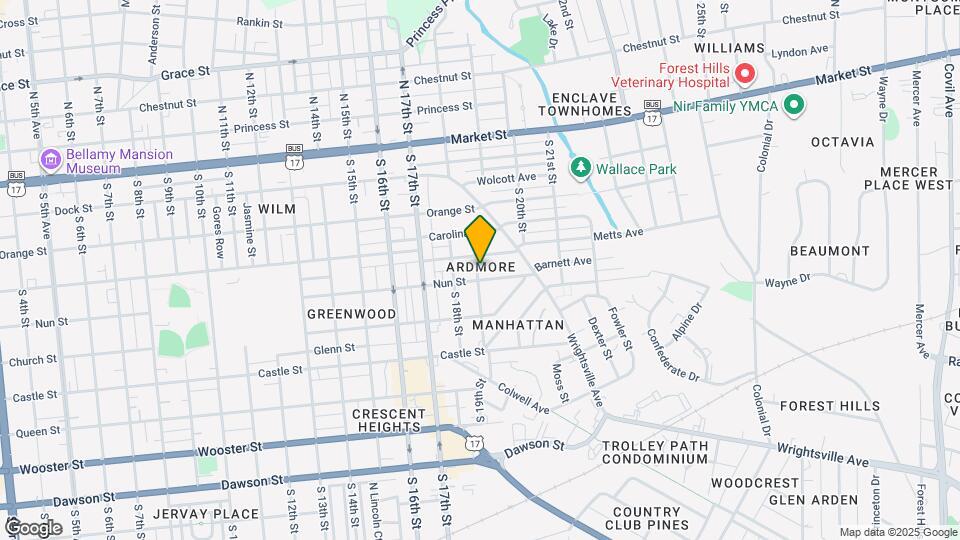 305 S 19th St Map and Location Details