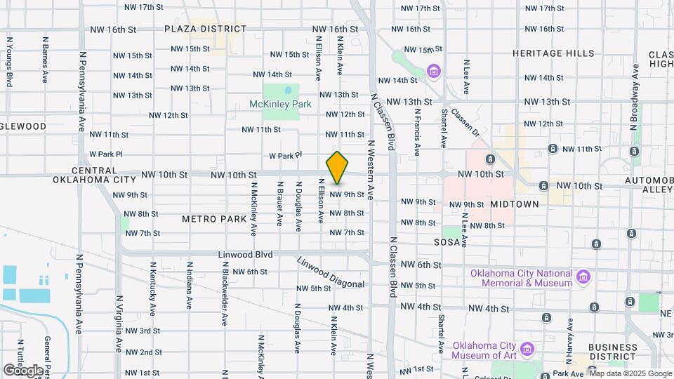 1201 NW 9th Map and Location Details