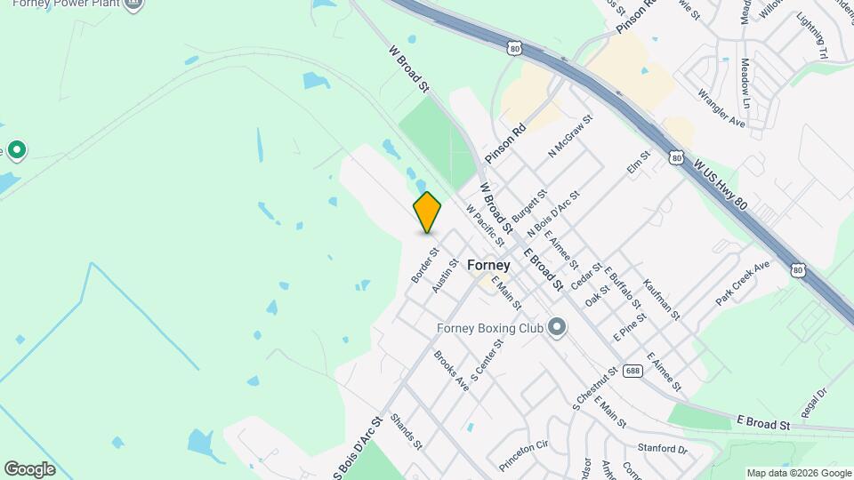 305 W Trinity St Map and Location Details