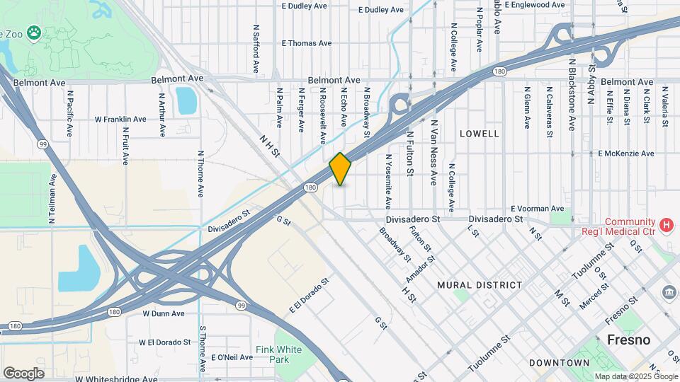 143 N Echo Ave Mapa y Detalles de la Ubicación