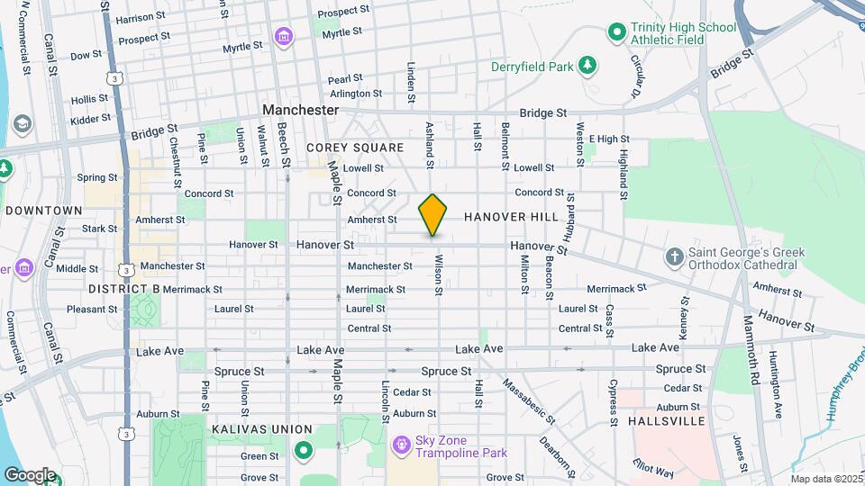 432 Hanover St, Unit 2 Map and Location Details