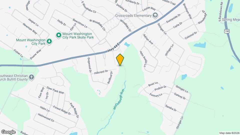 340 Hillcrest Dr Map and Location Details