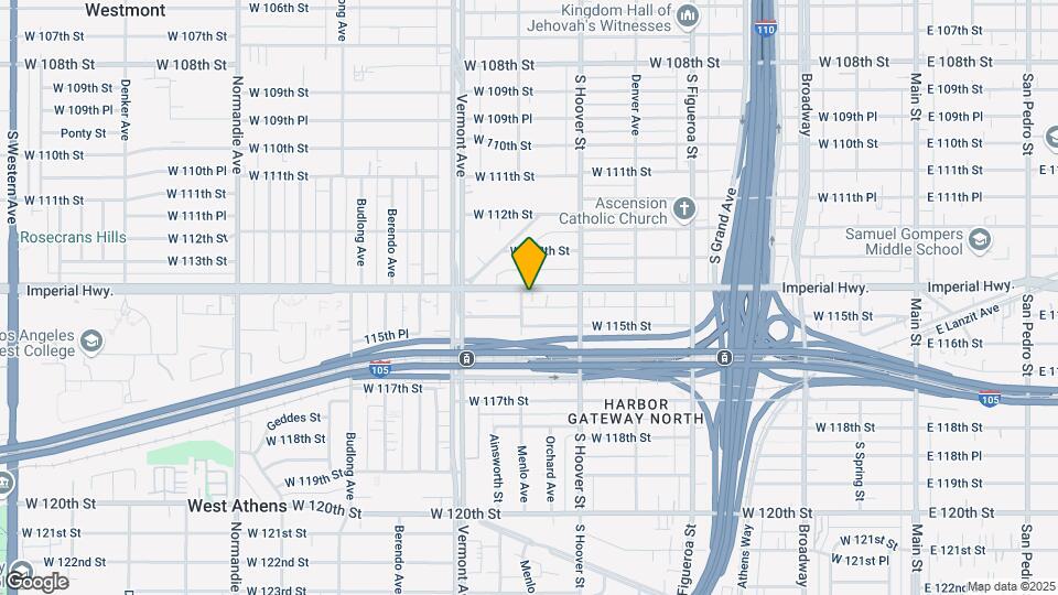 11400 Menlo Ave Map and Location Details