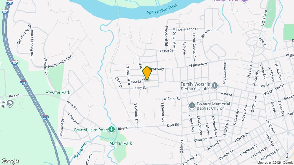 3314 Ivor St Map and Location Details