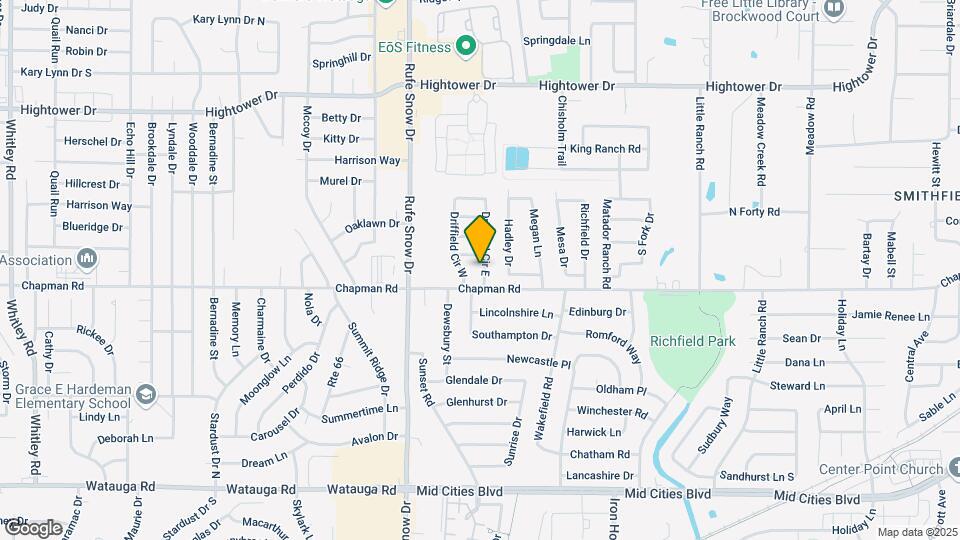 6721 Driffield Cir E Map and Location Details