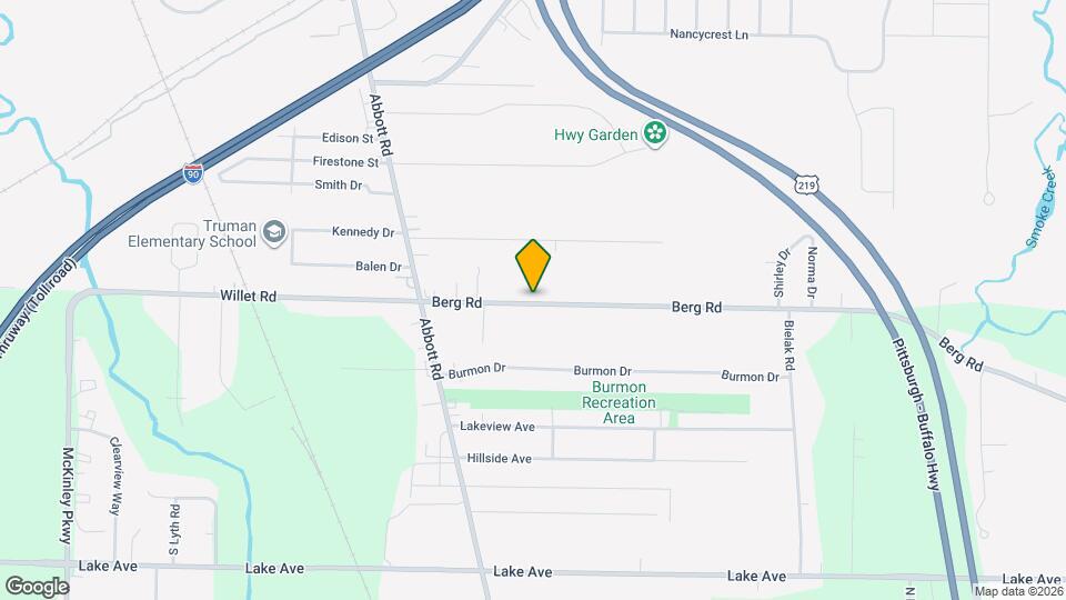 5156 Berg Rd Map and Location Details