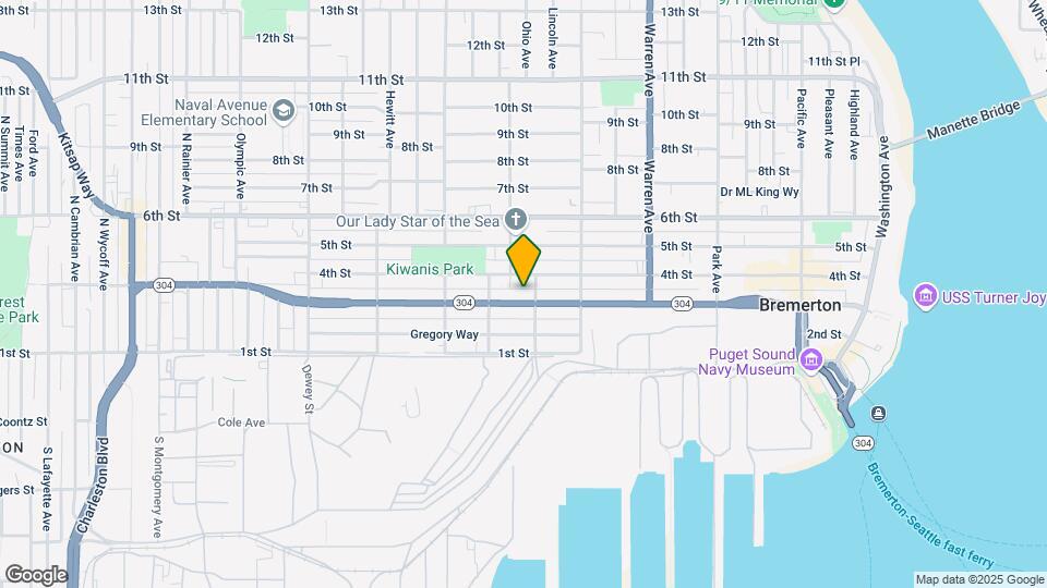 1408 Burwell St Map and Location Details