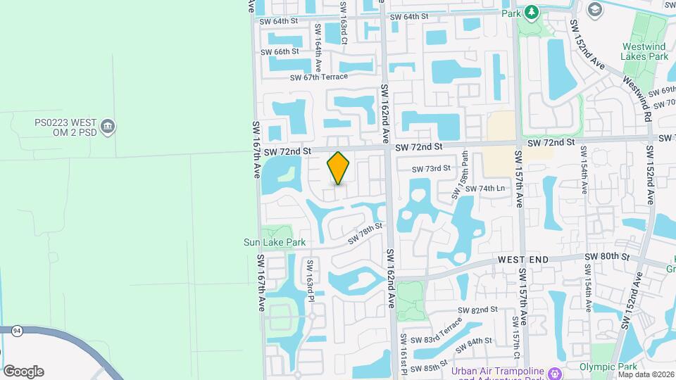 7431 SW 163rd Pl Map and Location Details