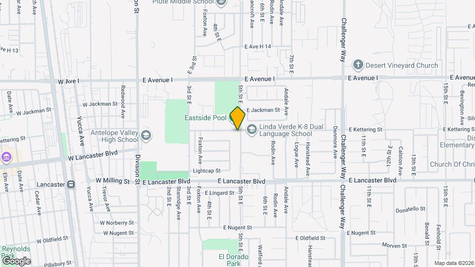 44961 5th St Map and Location Details