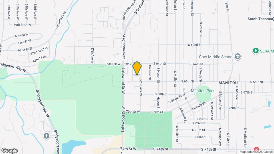 5203 66th St W Map and Location Details