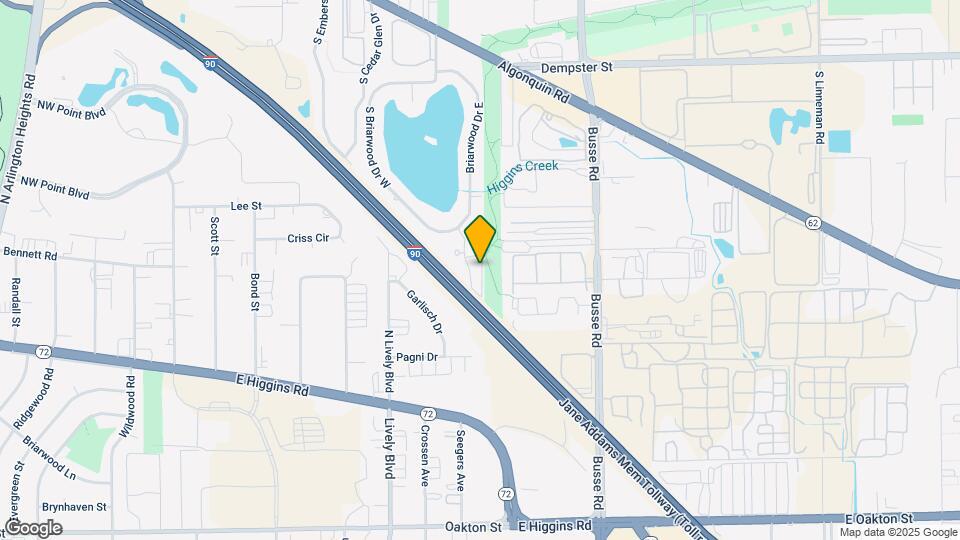 Lake Briarwood Townhomes Map and Location Details