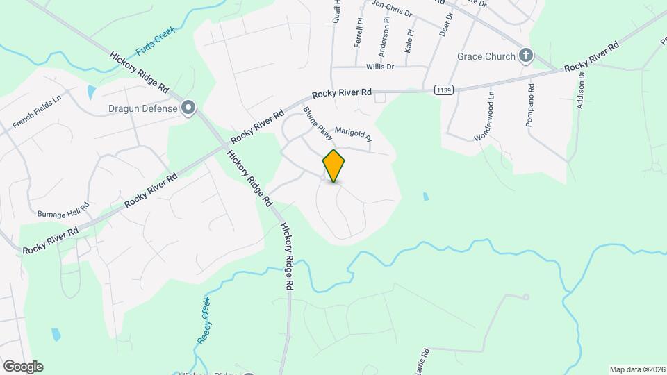 8608 Lavender Pl Map and Location Details