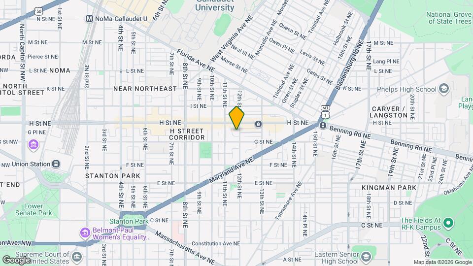 716 12th St NE Map and Location Details