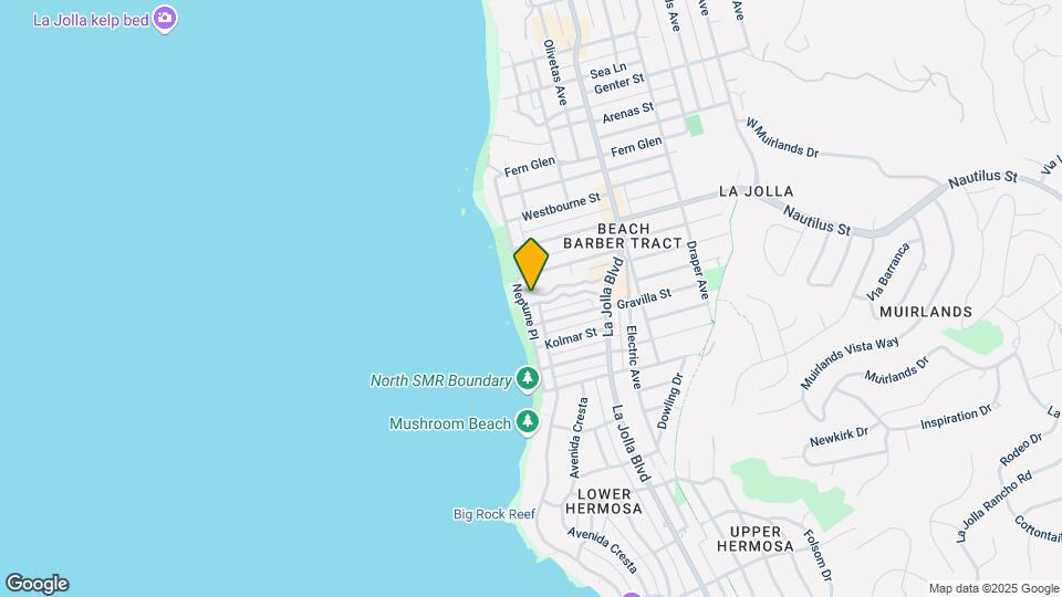 Windansea Beach Apartments Map and Location Details