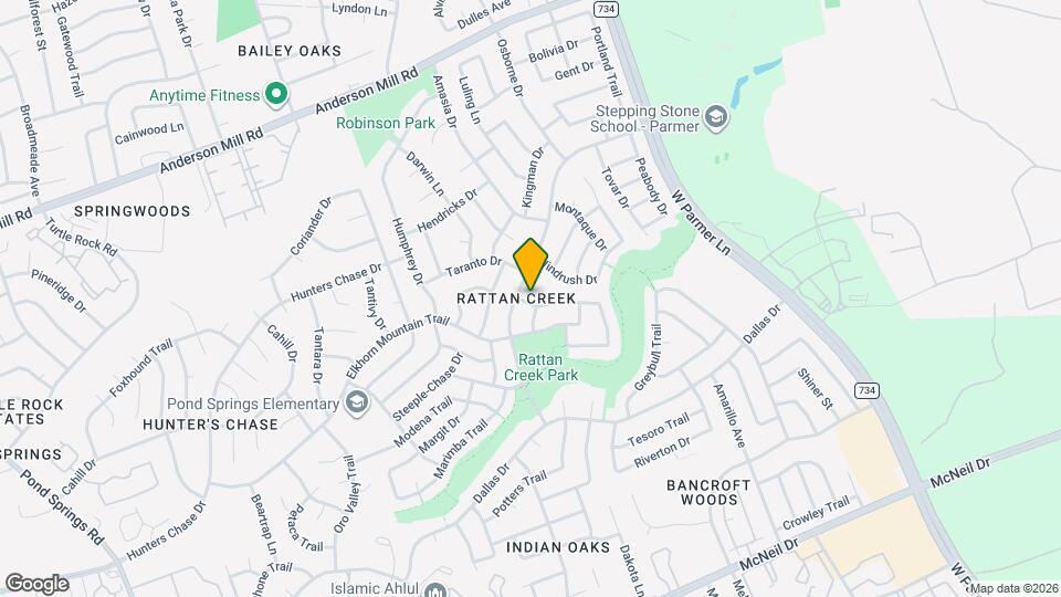 7604 Napier Trail Map and Location Details