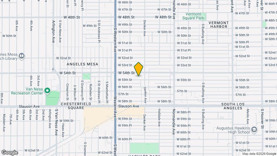 1625 W 55th St Map and Location Details