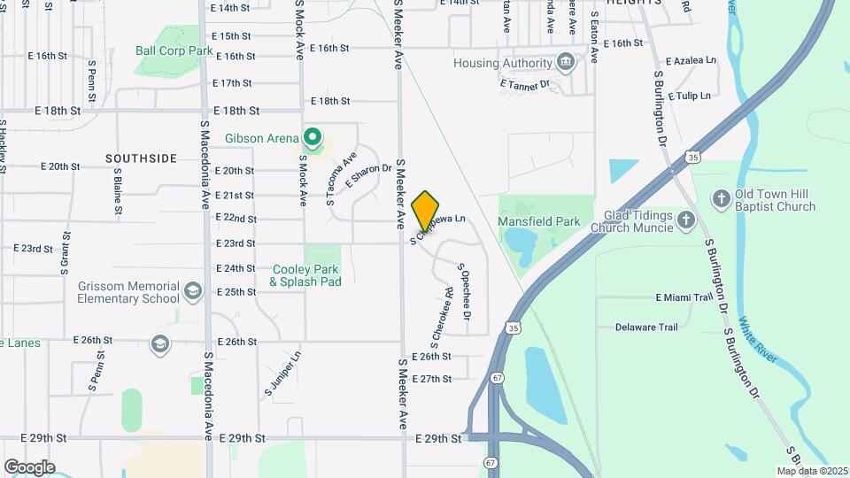 2905 S Chippewa Ln Mapa y Detalles de la Ubicación