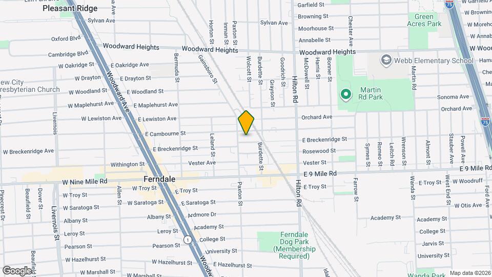 541 E Breckenridge St Map and Location Details