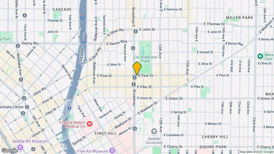 1534 Broadway Map and Location Details