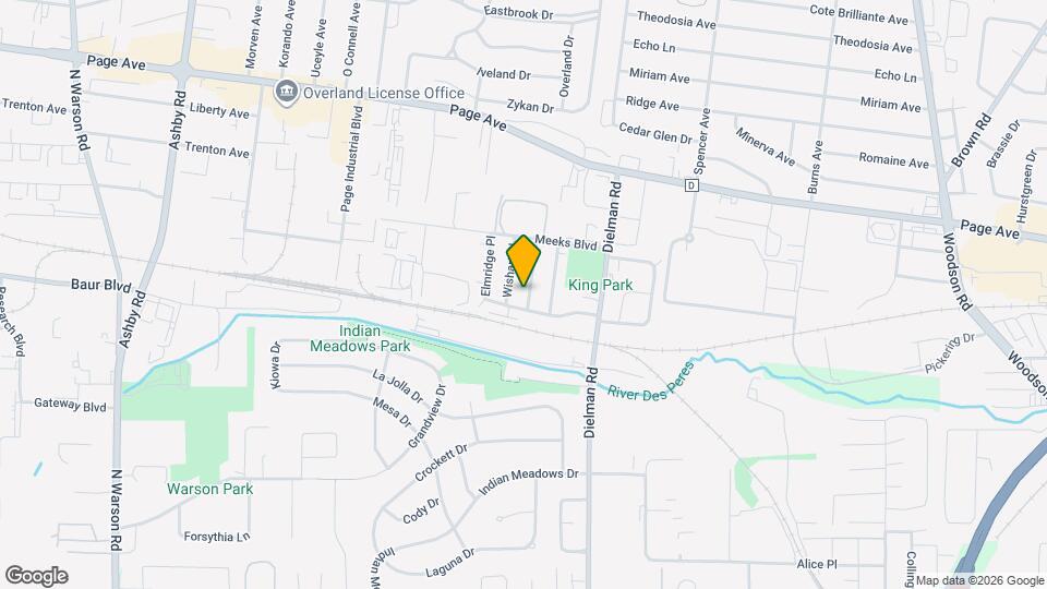 1409 Werremeyer Pl Map and Location Details