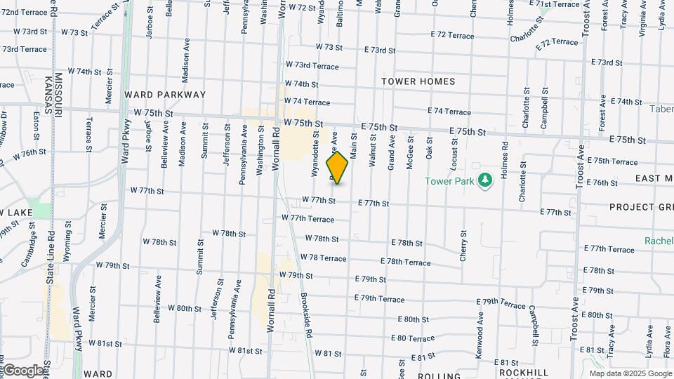 7635 Baltimore Ave Mapa y Detalles de la Ubicación