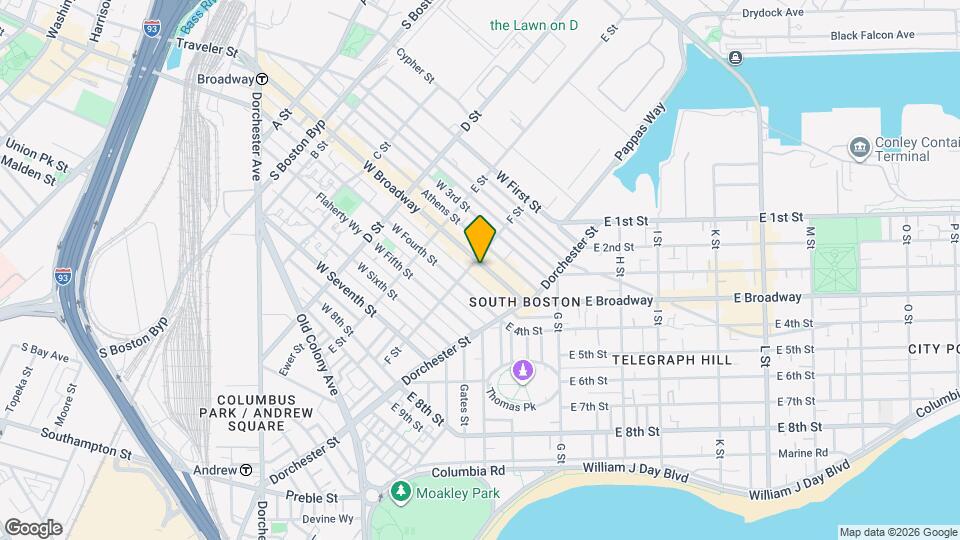 421 W Broadway, Unit 304 Map and Location Details