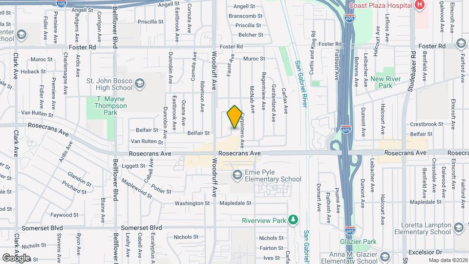 14020 Faust Ave Mapa y Detalles de la Ubicación