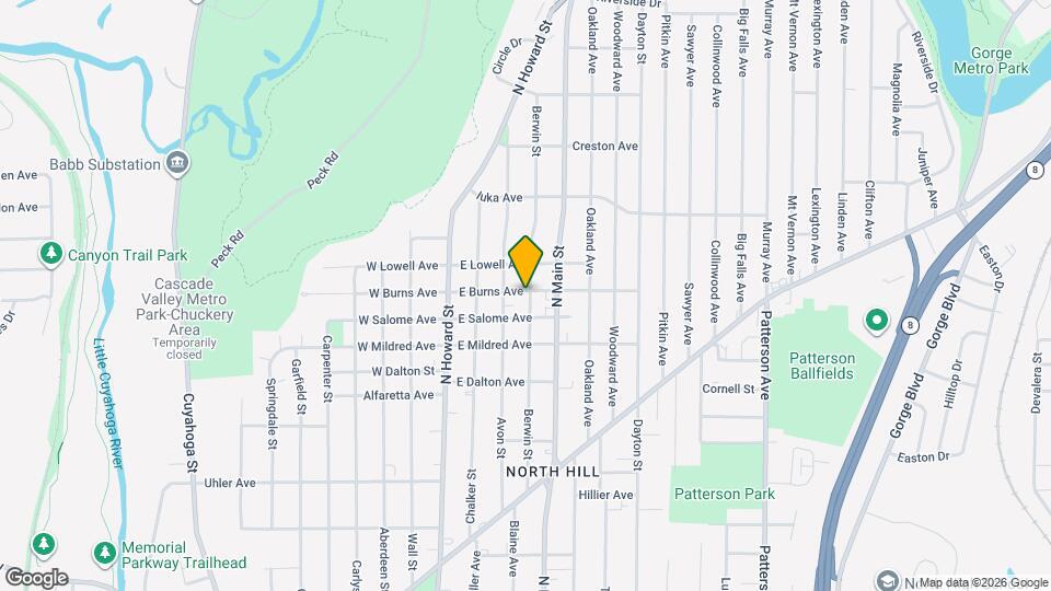 1014 Berwin St Map and Location Details