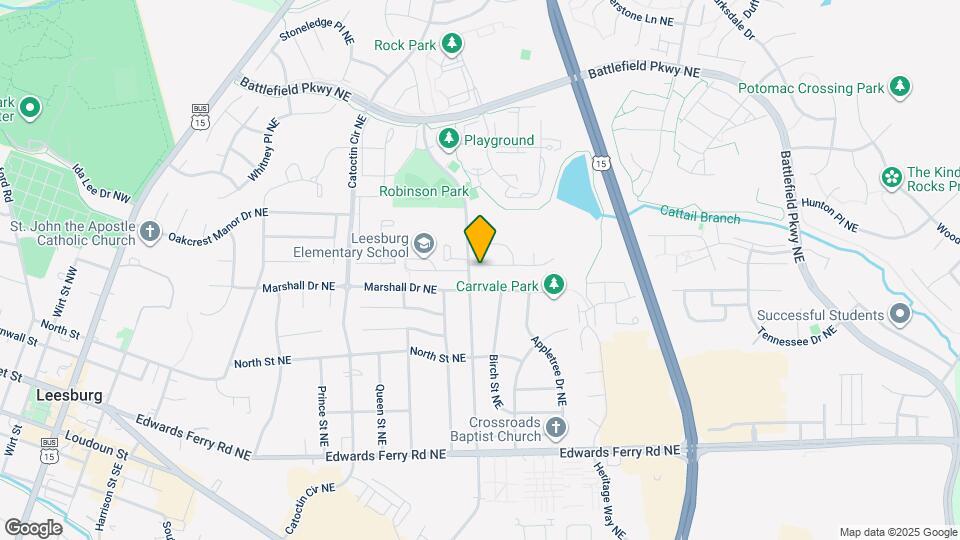 805 Cattail Ln NE Map and Location Details
