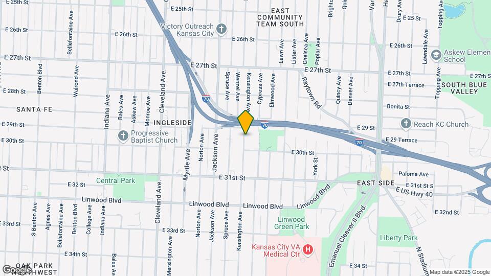 2923 Kensington Ave Map and Location Details