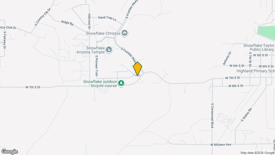 1606 W 7th S St Map and Location Details