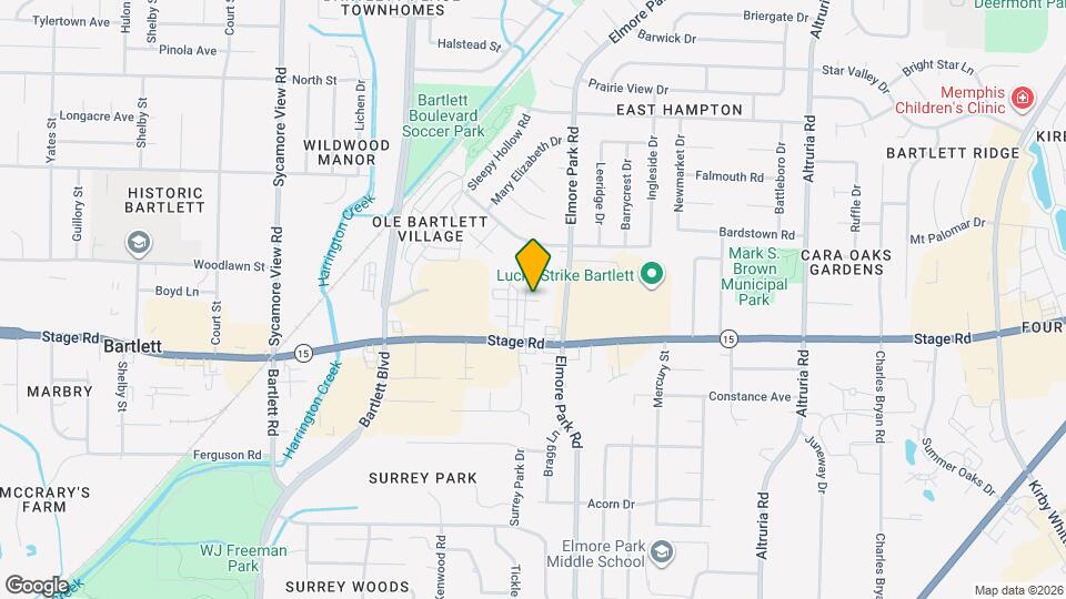 Bartlett Heights Apartments Map and Location Details