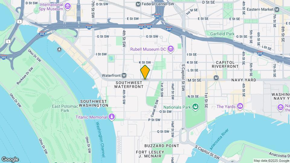 212 M St SW Map and Location Details