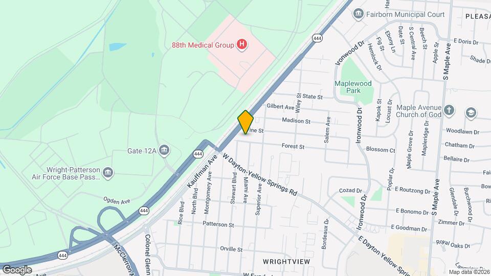 437-439-439 Forest St Mapa y Detalles de la Ubicación