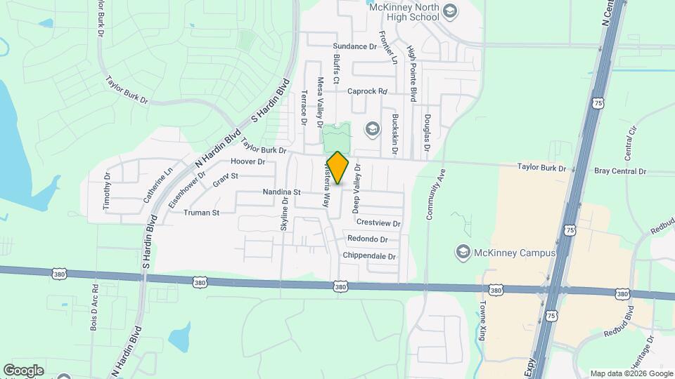 2119 Oleander Way Map and Location Details