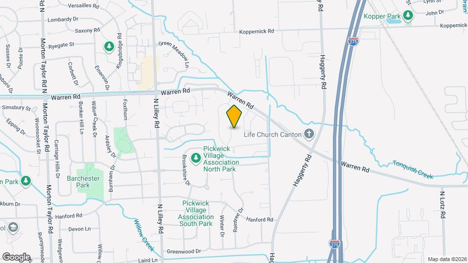 7043 Foxridge Dr Map and Location Details