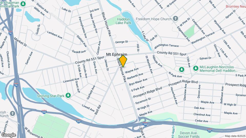 13 S Black Horse Pike Map and Location Details
