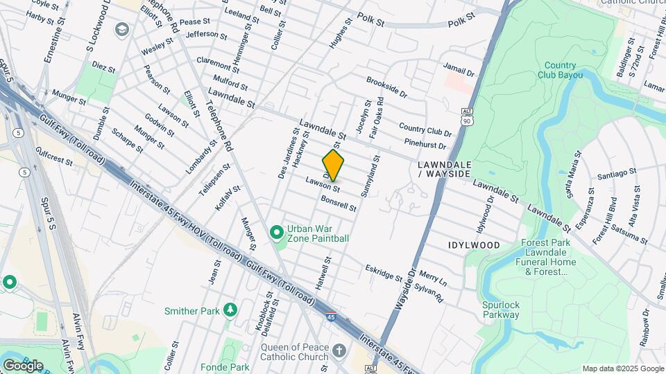 5611 Lawson St Map and Location Details